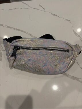 Aimee Kestenberg Iridescent Multicolor Leather Belt Bag